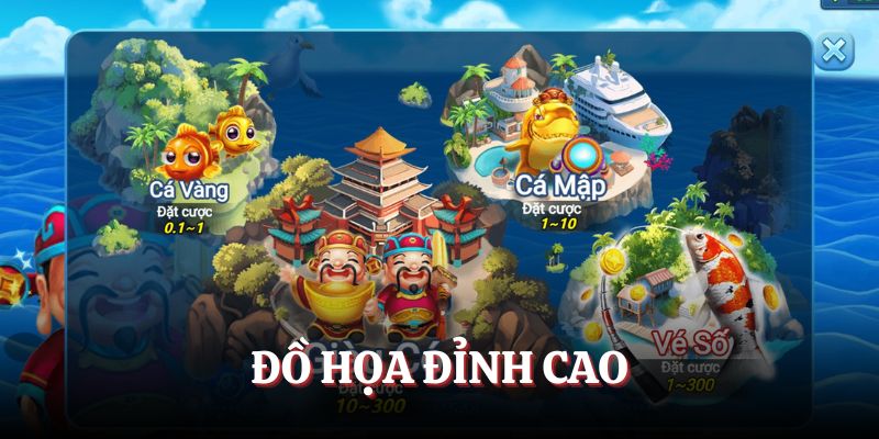 Bắn Cá 69VN có đồ họa đỉnh cao